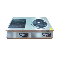 虹果牌电磁炉双头灶 一平一凹(单头5000W)