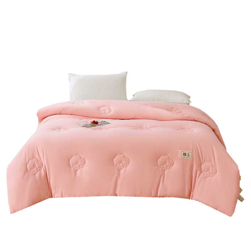 名都丽人MDLR-CP52- 150*200cm 长绒棉棉花被(6斤)(计价单位:件)粉色