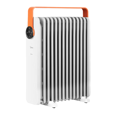 美的(Midea)取暖器HYW22KRB暖阳系列/电暖器/电暖气片 家用 低噪加湿智能语音遥控一机多能13片电热油汀