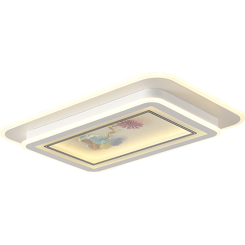 澳松北欧后现代卧室吸顶灯轻奢时尚餐厅儿童房书房led三色变光灯