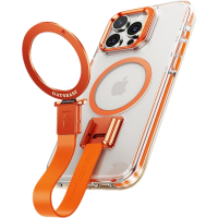 圣幻 苹果16一粒带磁吸气囊防摔手机壳15pro带支架挂绳手机壳苹果16pro透明保护套时尚外壳轻薄质感