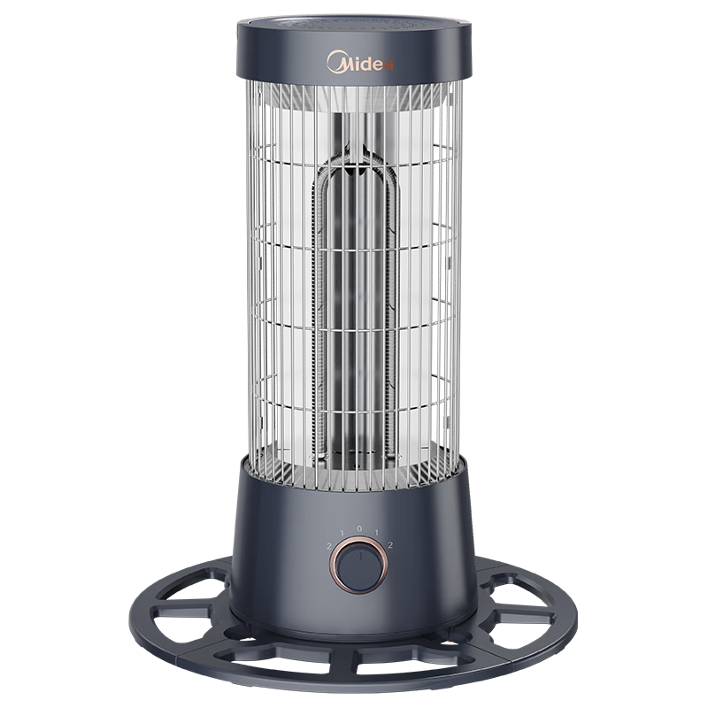 美的(Midea)鸟笼取暖器家用电暖器速热小太阳电暖气远红外碳素烤火炉电暖炉 HPT10A