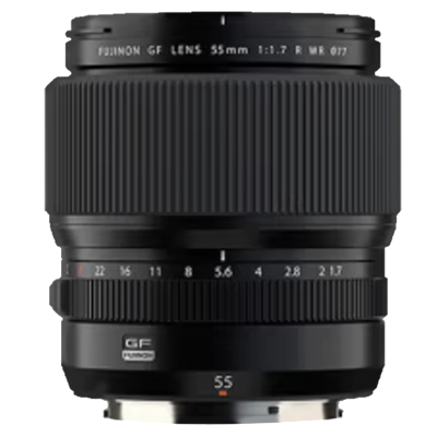 [有货]富士(FUJIFILM)GF55mmF1.7 R WR 中画幅大光圈人像定焦镜头 官方标配