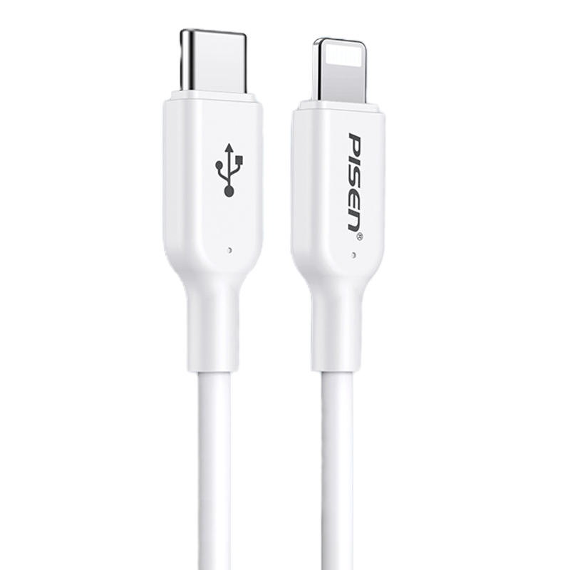 品胜适用苹果14快充线iphone13手机12ProMax i11 X xr 8P PD20w快充数据线0.25米