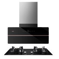 华帝(vatti)变频超薄烟灶套餐i11X7MAX/X7S+95B烟灶联动套装双腔侧吸式26立方大吸力抽油烟机一键自清洁