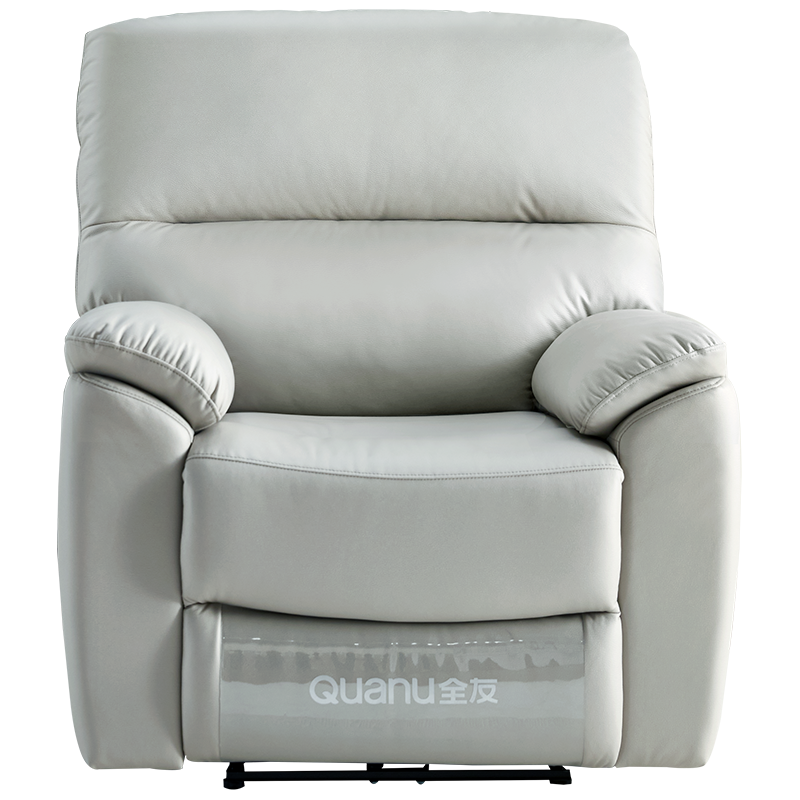 [爆]全友家居 休闲功能沙发椅 单人电动/手动功能椅 科技布布艺单椅 可调节多功能躺椅