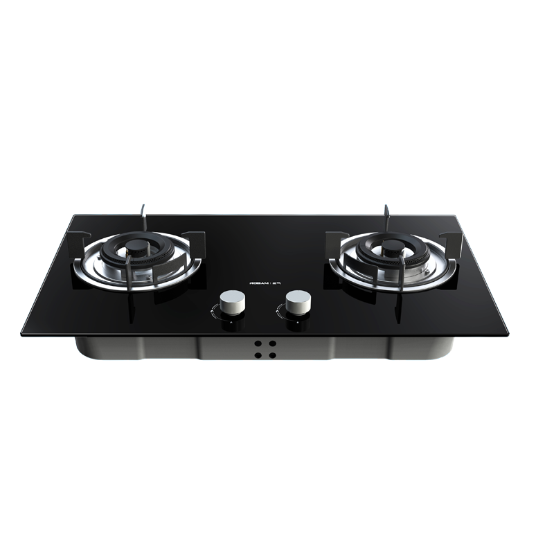 老板(Robam) 燃气灶 5.0kW 单灶具 双眼灶 燃气灶台嵌入式 天然气灶JZT-20B1A (天然气)