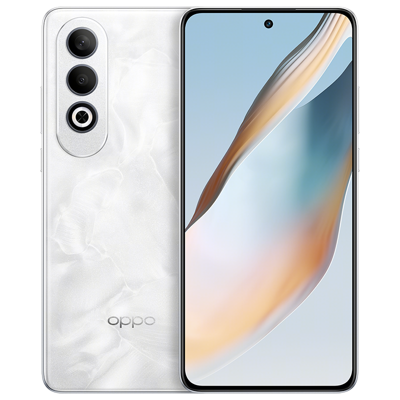 OPPO K12 Plus 雪峰白 12GB+512GB 第三代骁龙 7 旗舰芯片 6400mAh超耐久大电池 AI手机