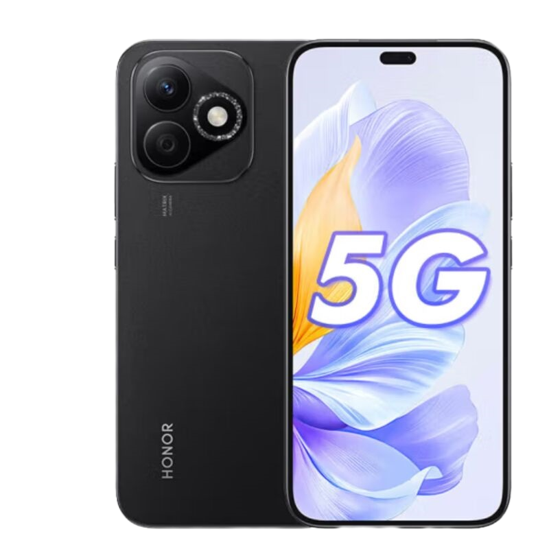 荣耀X60i 珊瑚紫 12GB+512GB 90Hz刷新率 OLED护眼大屏 IP64整机防水 5000W影像 35W快速充电 AI 5G手机