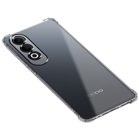 BOEEK适用OPPO K12 Plus手机壳6.7 英寸PKS110四角气囊防摔透明软壳散热男女个性全包镜头精孔保护套