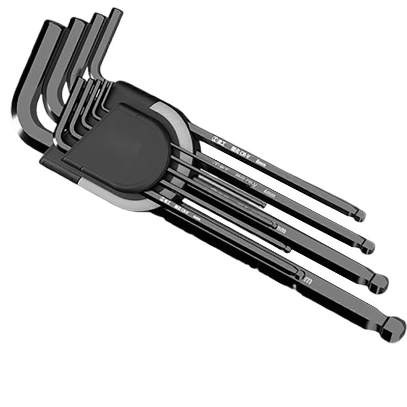 达昭 发黑内六角扳手套装9件套 套