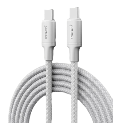 品胜双头TYPE-C100W充电数据线适用苹果16iPhone15pro华为iPadmac switch1.3米编织线