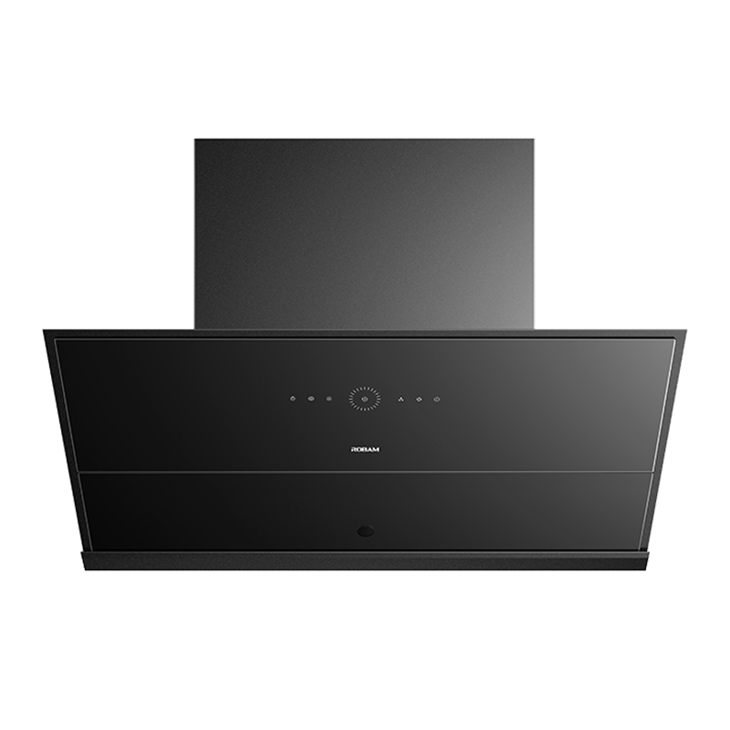 [灵犀系统]老板(ROBAM)油烟机25m³变频油烟机 侧吸触控式吸抽油烟机 吸油烟机顶吸油烟机29X8S(黑色款)