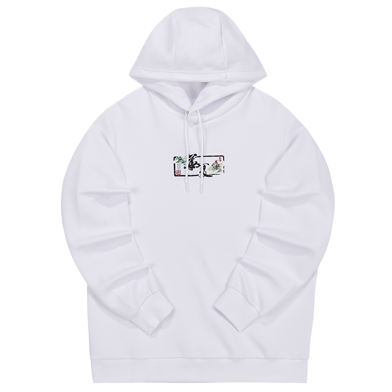 361°运动卫衣男新款连帽套头卫衣男士休闲宽松长袖上衣