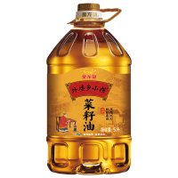 金龙鱼外婆乡小榨菜籽油5L非转基因厨房家用炒菜油粮油食用油