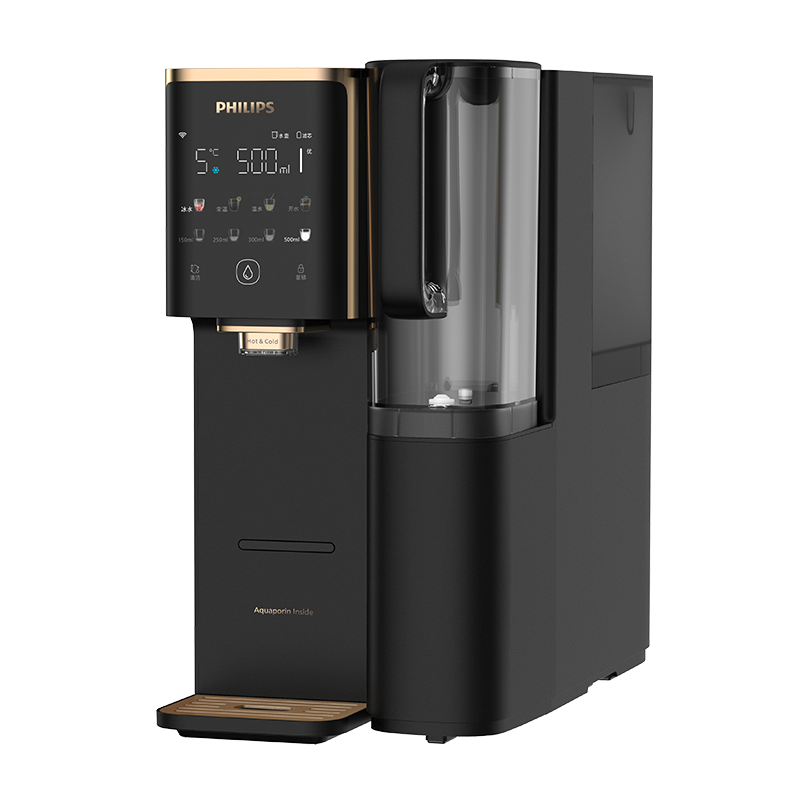 飞利浦(PHILIPS)净水器饮水机净饮机直饮机家用过滤器5℃冰水即热式净饮一体机台式净水机ADD6884