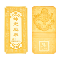 永坤龙年定制金条10g