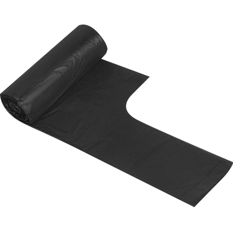 厨房宿舍饭店加厚背心手提式黑色彩色一次性垃圾袋特厚家用垃圾袋心垃圾袋 60*90cm*50个