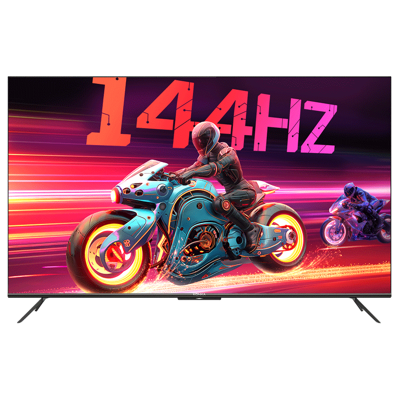 康佳电视 75E9HE 75英寸 144Hz高刷 3+64GB 巨幕影音游戏 全面屏 4K超清 智能语音 平板液晶电视机