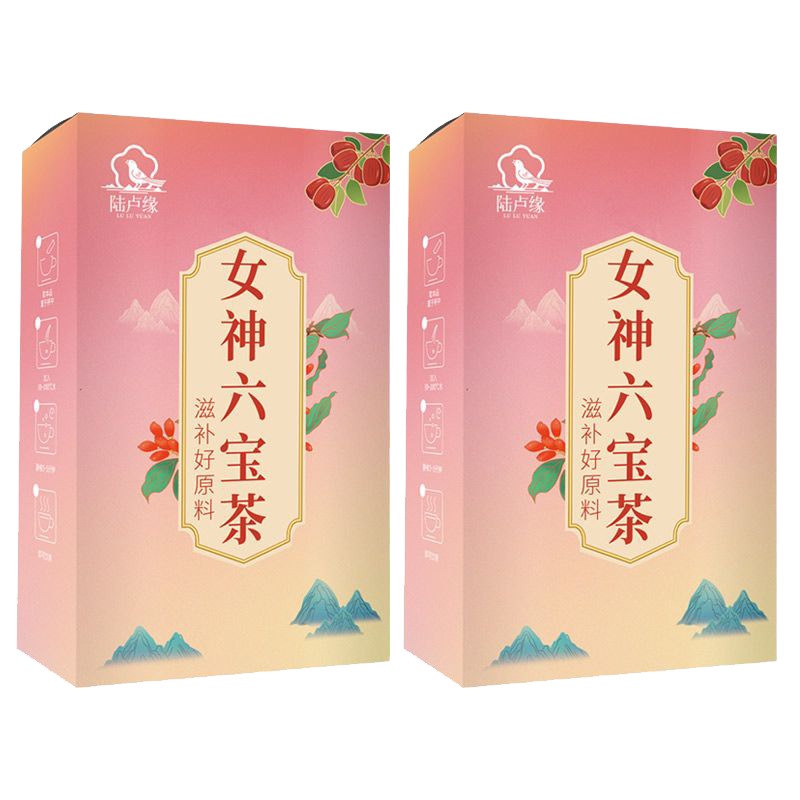 [陆卢缘]红枣枸杞玫瑰花黄芪当归党参气血双补女人独立包装花茶