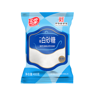 玉棠白砂糖400g*3 精制白糖食用糖袋装烘焙调味品