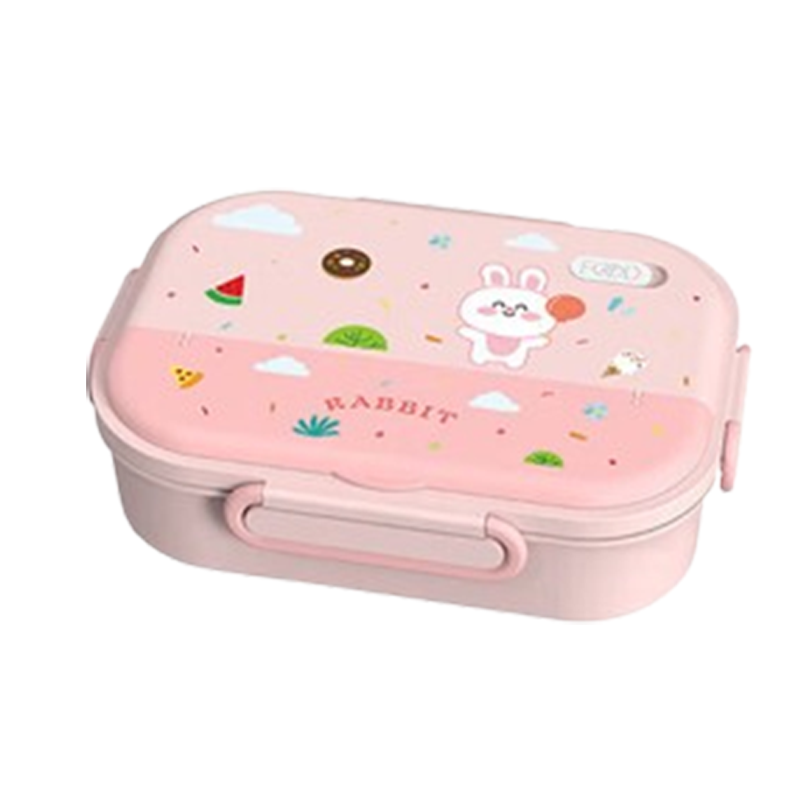 美厨饭盒1.6L5格316不锈钢饭盒配餐具MCFT4054(随机发货)