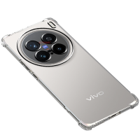 BOEEK适用vivo X200 Pro手机壳6.78英寸V2405A气囊防摔透明软壳简约散热男女个性全包镜头精孔保护套