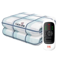彩虹电热毯加大双人除螨款家用宿舍电褥子B1518H-47B