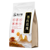 墨红玫瑰花冠玫瑰花茶独立包装一朵一杯无硫熏大玫瑰泡水养颜花茶