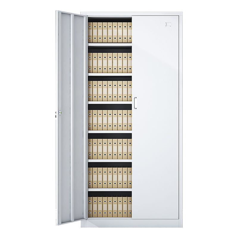 风雷动凭证柜会计收纳柜财务档案柜资料柜加厚文件柜办公室带锁铁皮柜凭证柜七层