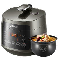 苏泊尔(SUPOR)电压力锅SY-30FC12Q家用智能精控火候美味快速烹饪开盖收汁快速脱骨迷你2-4-6人高压锅电饭煲