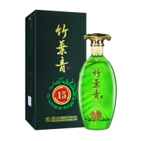[官方正品]山西杏花村酒 53度15版竹叶青酒500ml*1瓶盒装露酒