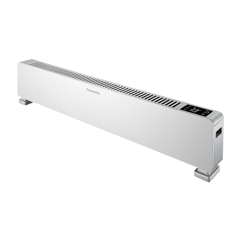 松下(Panasonic)石墨烯踢脚线取暖器/家用电暖器/移动地暖仿真炭火双发热体全屋取暖/雾化加湿AK2231CW