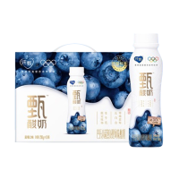 蒙牛纯甄甄酸奶寒莓风味酸奶PET瓶230g×10瓶