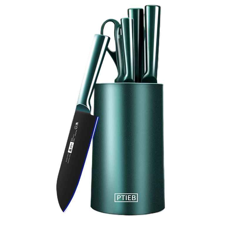 厨房刀具套装切菜刀菜板二合一家用组合厨具用品全套砧板7163