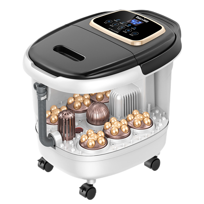 泰昌足浴盆全自动按摩加热家用洗脚盆电动泡脚盆恒温泡脚桶过小腿