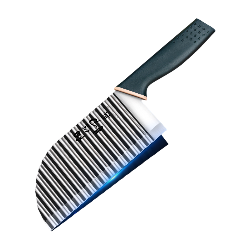 狼牙土豆刀具波纹刀切土豆波浪刀多功能商用切花薯片专用切菜神器7163