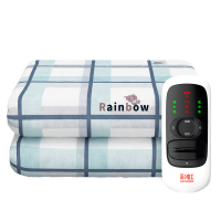 彩虹Rainbow特大双人除螨款电热毯家用宿舍电褥子B1820H-47B