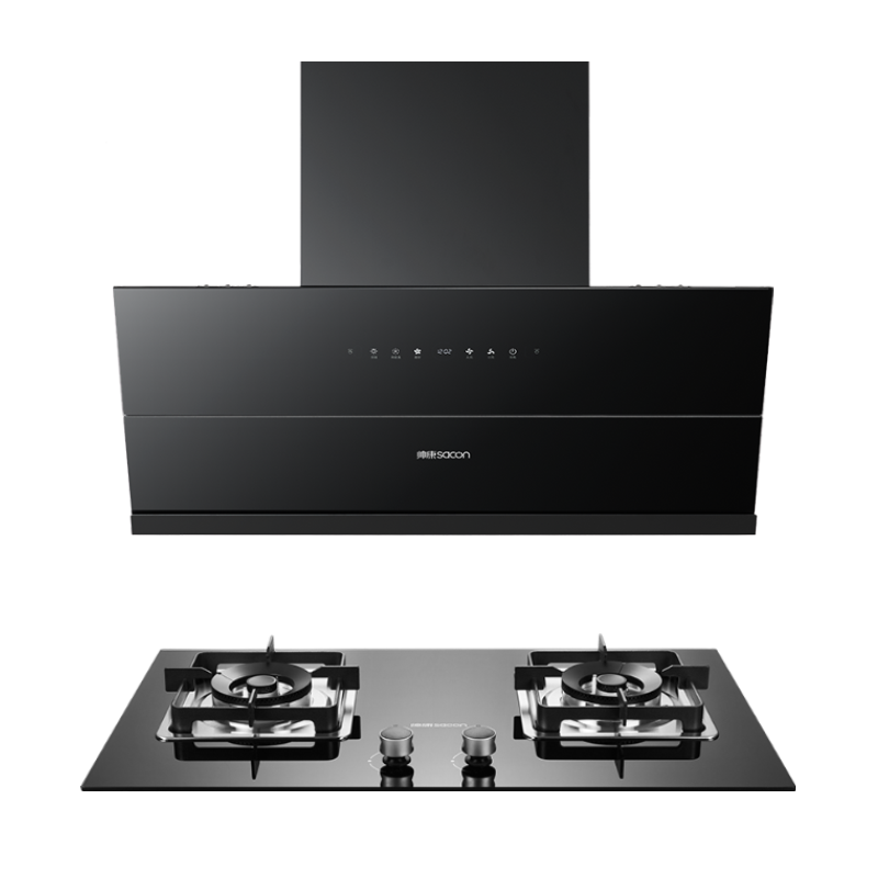 帅康(sacon)C8315+LB850B1烟灶套餐变频抽油烟机侧吸式24立方大吸力抽烟机燃气灶吸油烟机灶具套装液化气