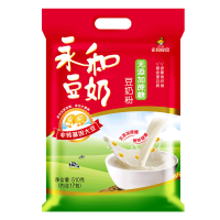 永和豆浆无添加蔗糖豆浆粉450g*2袋[30小包]口感浓香非转基因冲饮早餐食品冲饮谷物