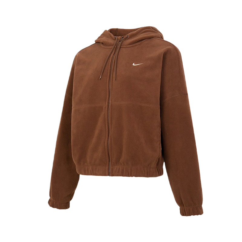 耐克(NIKE) ONE THERMA-FIT女OVERSIZE风摇粒绒连帽衫新款外套 HQ4878-259