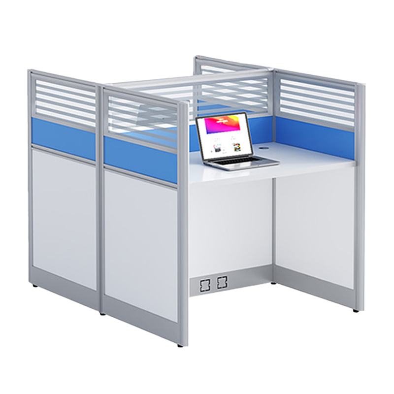 DXBG办公桌员工位桌椅组合经济型工位挡板电脑桌财务屏风卡座对坐双人位(不含椅)