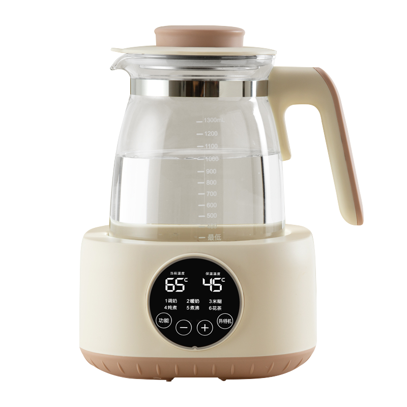 荣事达(Royalstar)恒温壶多功能婴儿调奶器316材质冲泡奶粉保温水壶热奶暖奶器电热烧水壶YSH130F(316)