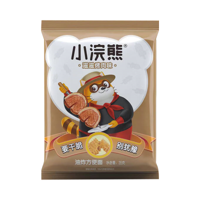 统一 小浣熊 干脆面任性烤肉味 35克*30包 方便面 整箱装(新老包装交替发货)