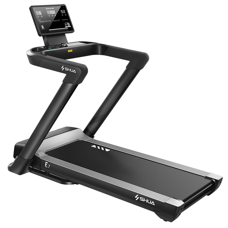 舒华E7家用跑步机智能室内运动健身房器材小型折叠减震彩屏T399