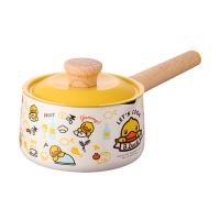 炊大皇奶锅不粘锅宝宝辅食锅16cm电磁炉通用小黄鸭NG16XHY
