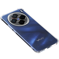 BOEEK适用于vivo X200手机壳6.67英寸V2415A气囊防摔透明软壳简约散热防滑男女个性全包镜头精孔保护套