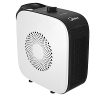 美的(Midea) HF18C 暖风机 1500W PTC陶瓷发热体 倾倒断电 台式办公室小型取暖器