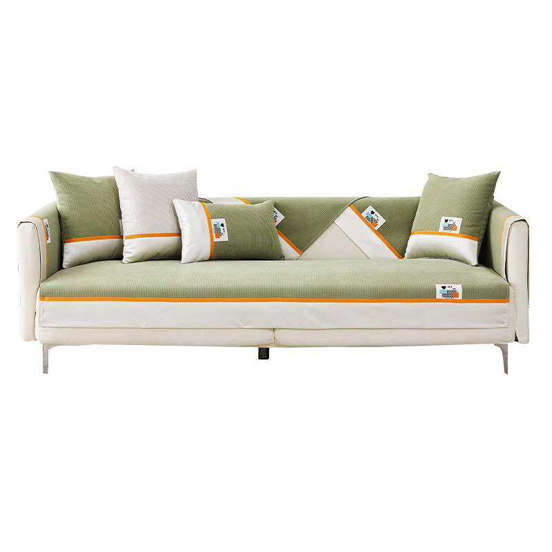 添福运 雪尼尔沙发垫四季通用万能通用沙发套2024新款沙发垫子盖布沙发垫子