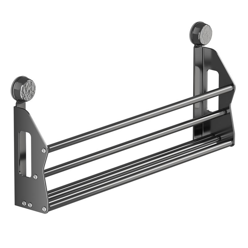 家佰利浴室拖鞋架免打孔卫生间置物架鞋子收纳神器墙上壁挂沥水挂架